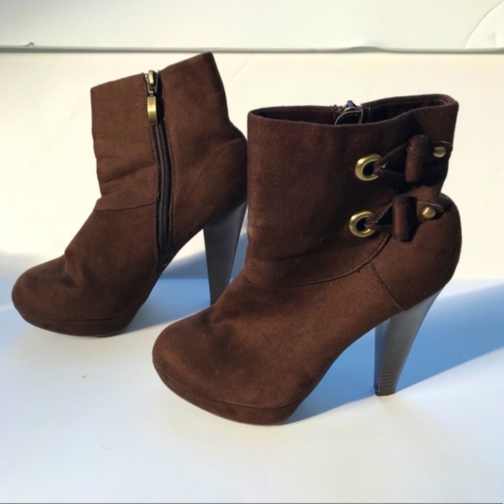 BROWN ANKLE BOOTS ⭐️